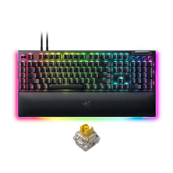 TNC Store Bàn phím Razer BlackWidow V4 Pro Yellow Switch